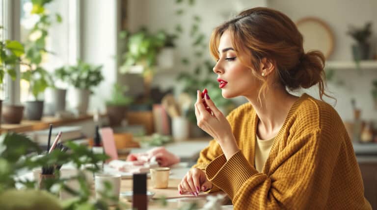 découvrez le geste simple et efficace pour éviter que votre rouge à lèvres file dans les sillons, et profitez d'un maquillage impeccable toute la journée.